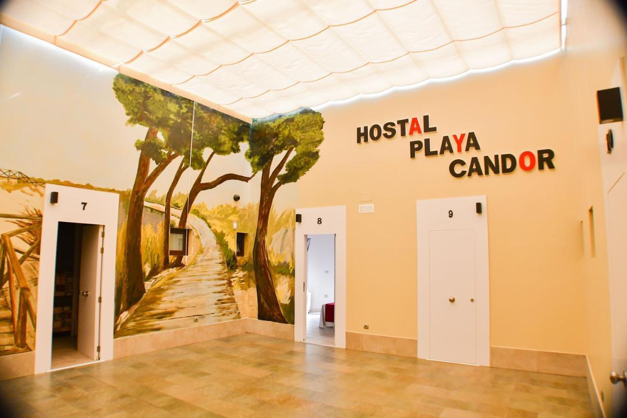 Hostal Playa Candor Rota Bagian luar foto