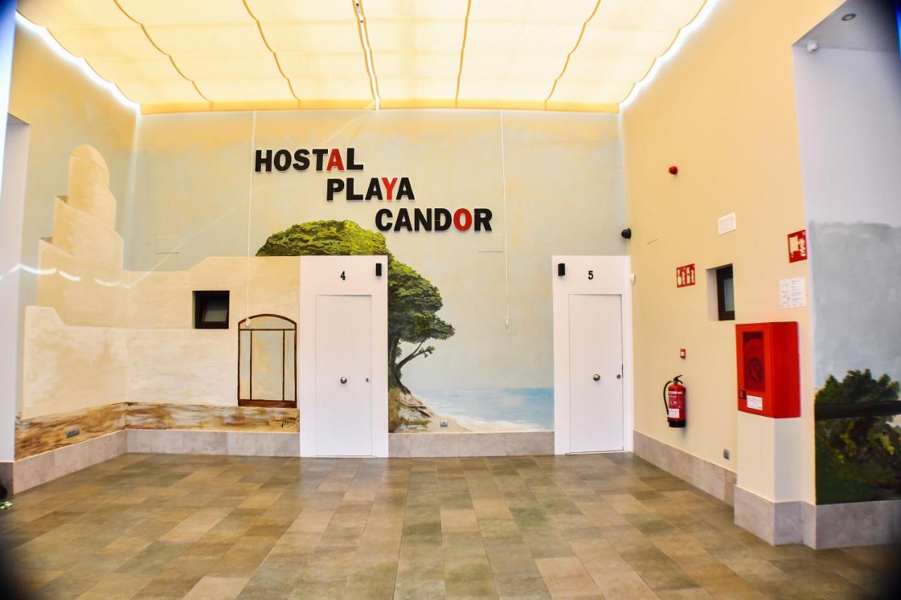Hostal Playa Candor Rota Bagian luar foto